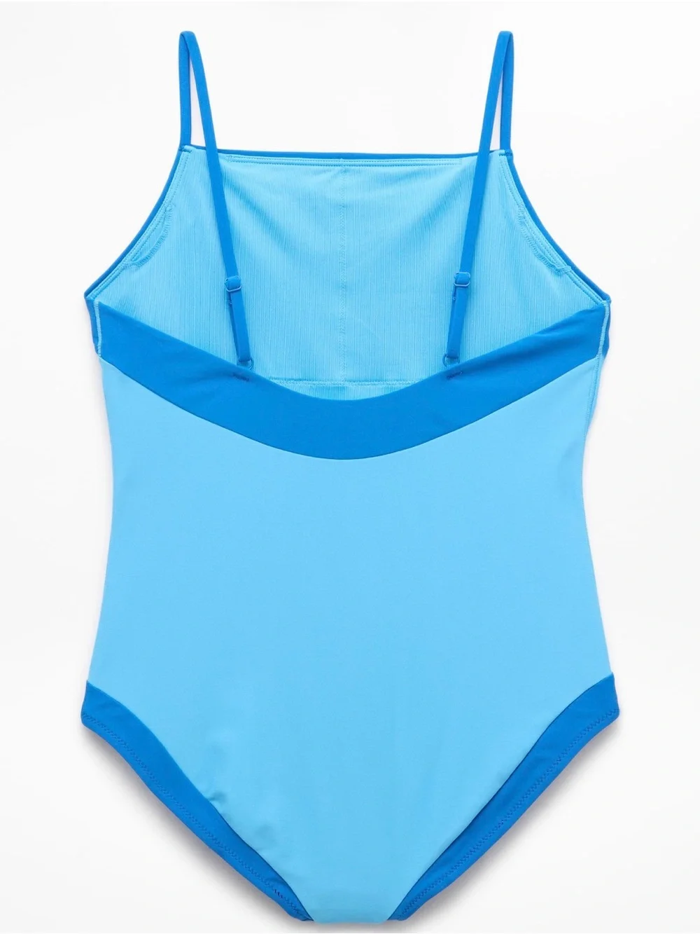 NWT Athleta Girl Adjustable Square Neck One Piece Catalan Swimsuit Sz XL/14.